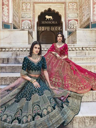 Bridal Look By Senhora Designer Wedding Lehenga Choli Collection